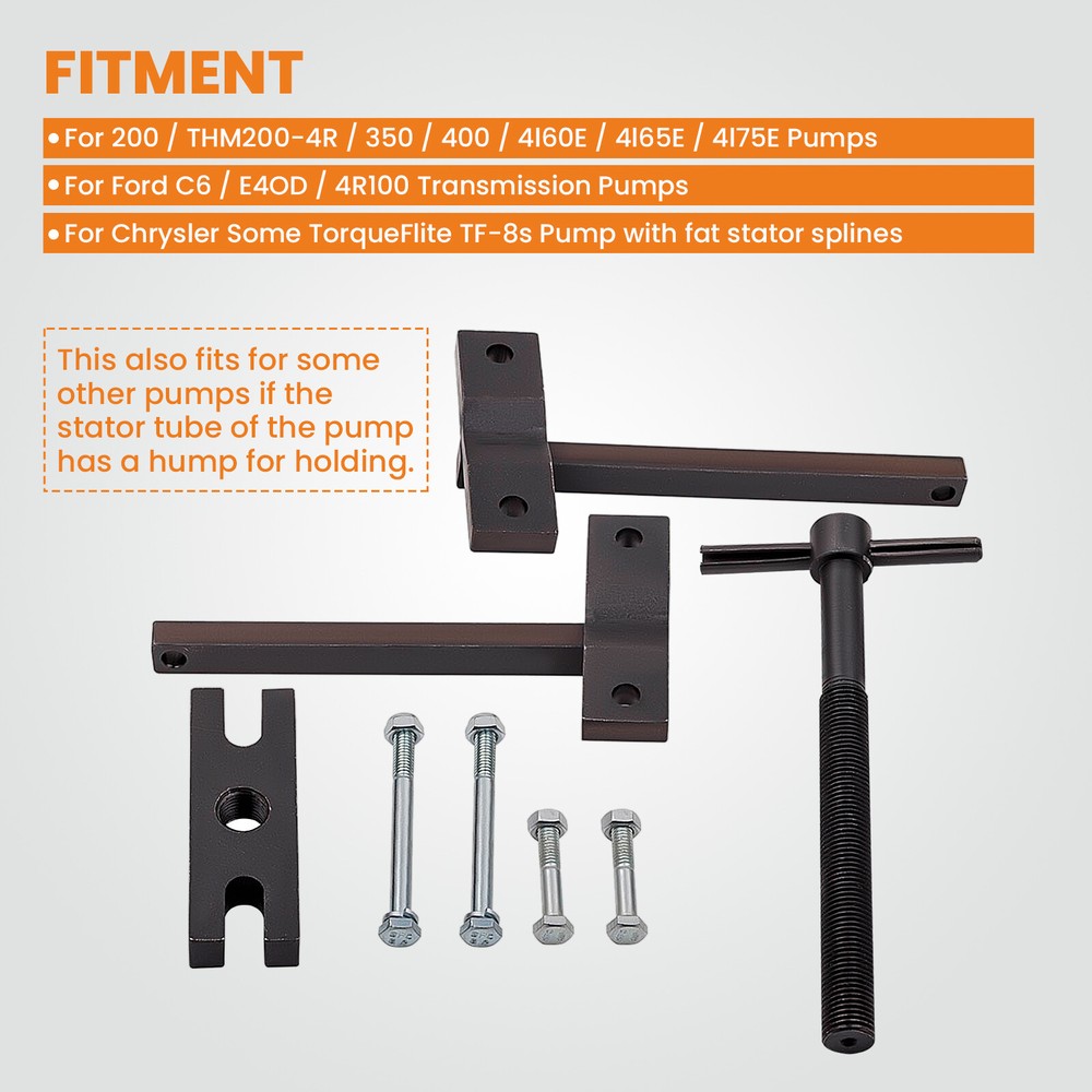 Transmission Pump Puller Remover Tool fit For Ford C6 / E4OD / 4R100