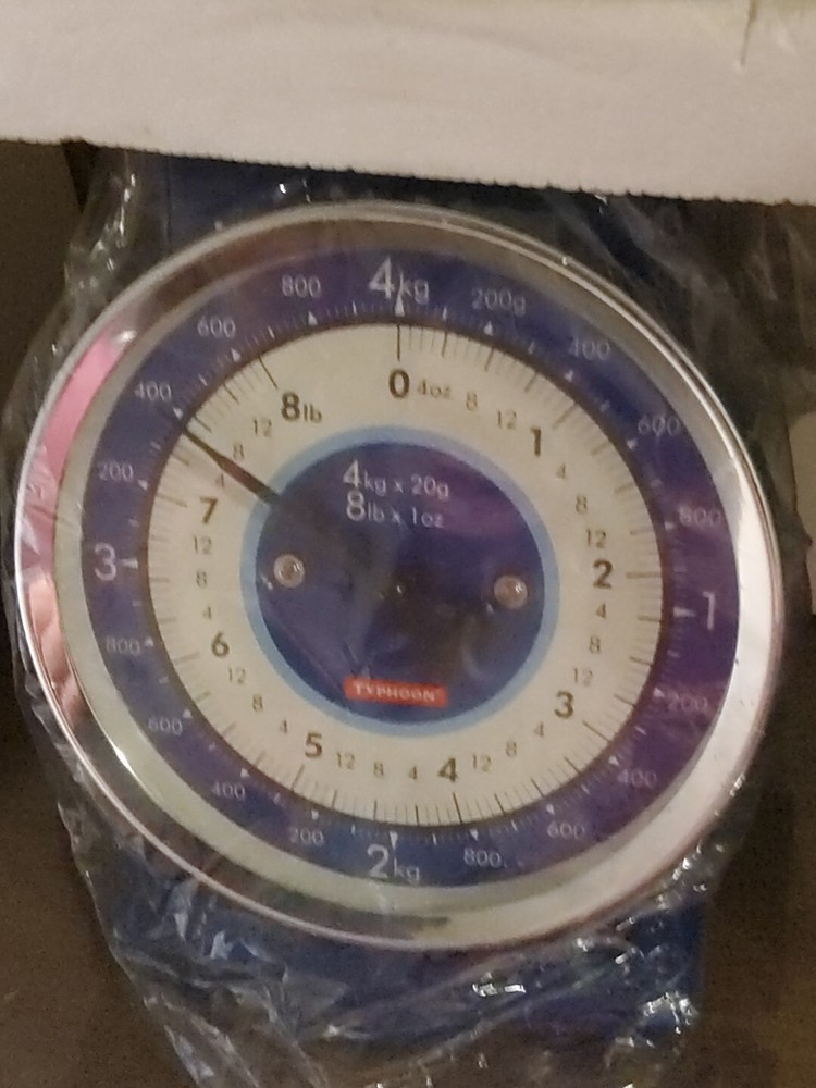 Typhoon Living Mechanical Kitchen Scale (Blue)