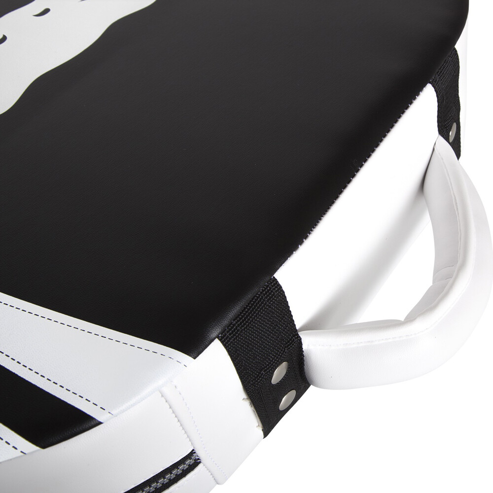 Venum Absolute Skintex Leather Square Kick Shield - Black/Ice