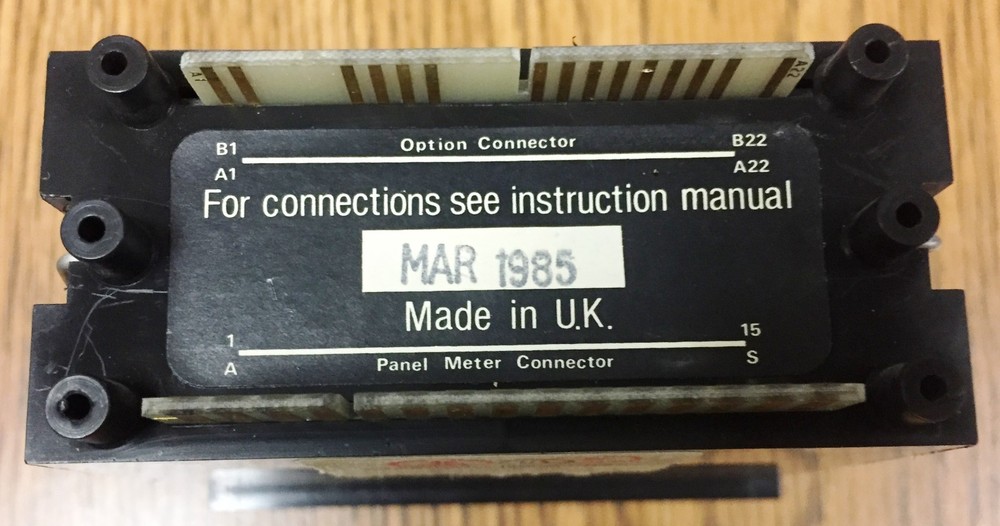 Amplicom Electronics Ltd. Model 75 Digital Panel Meter