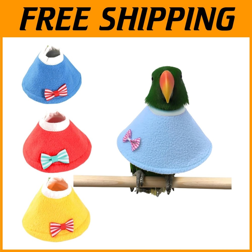 Cotton Bird Collar - Handcrafted Lightweight Design