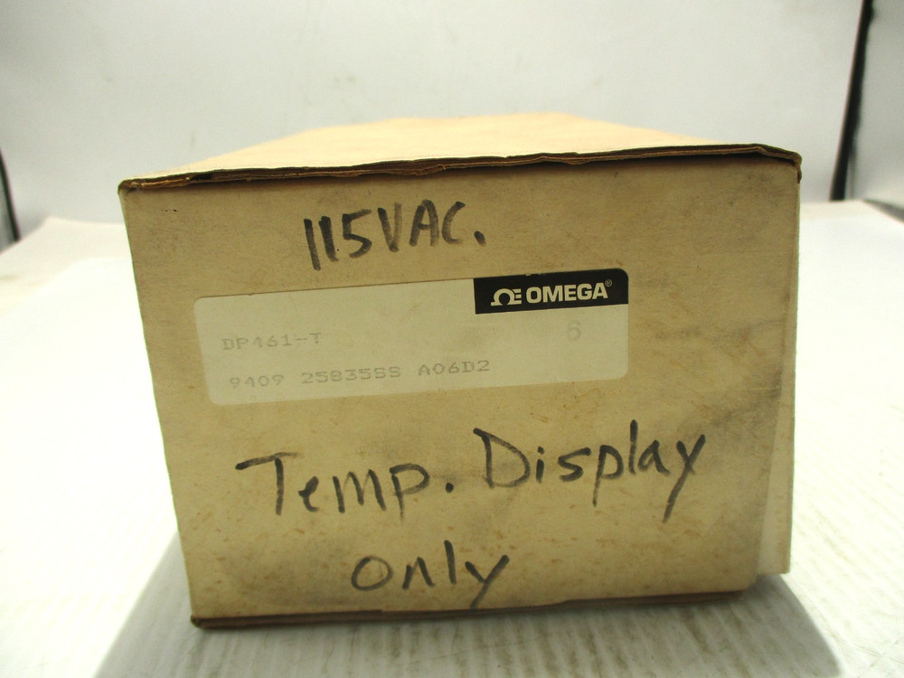 NEW OMEGA DP461-T TEMPERATURE PANEL METER 115 V DP461