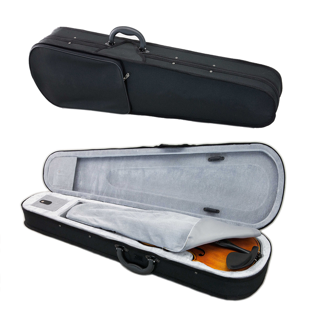 Paititi 4/4 Solid Wood Student Violin w Case/Bow/Rosin/String/Fingerchart/Mute