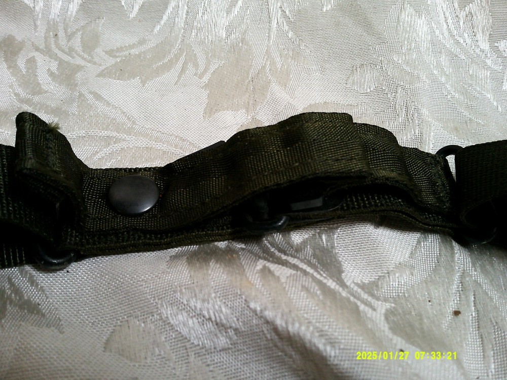 adjustable army chest straps with quick release