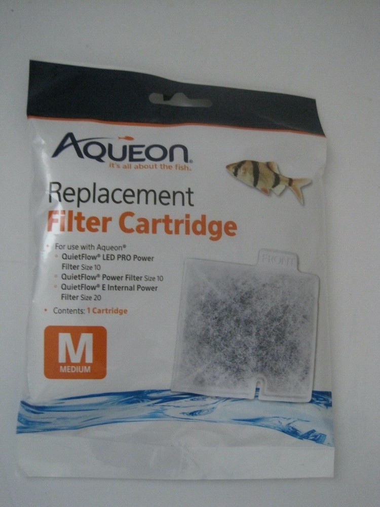 Aqueon Fish Cartridge Medium Replacement New