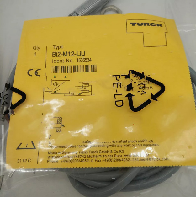 For TURCK BI2-M12-LIU 1535534 Inductive sensor