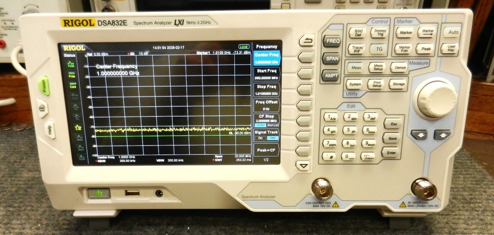 Rigol DSA832E-TG Spectrum Analyzer (Excellent condition and operating perfect)
