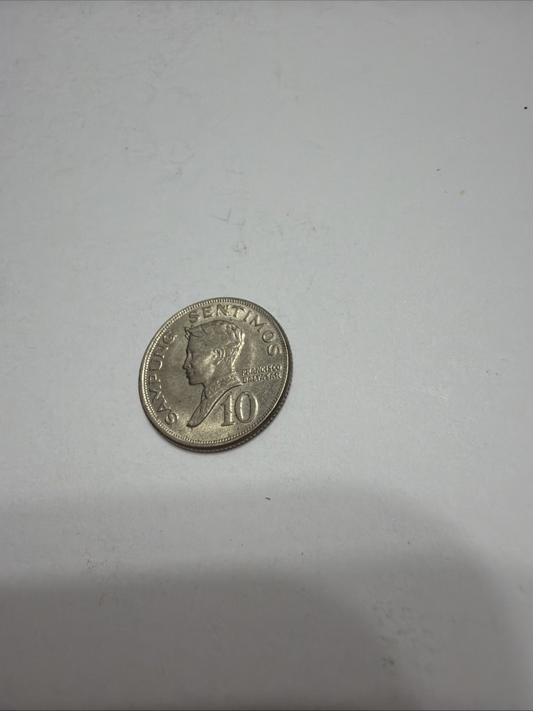 1972 Philippines 10 Sentimos Coin