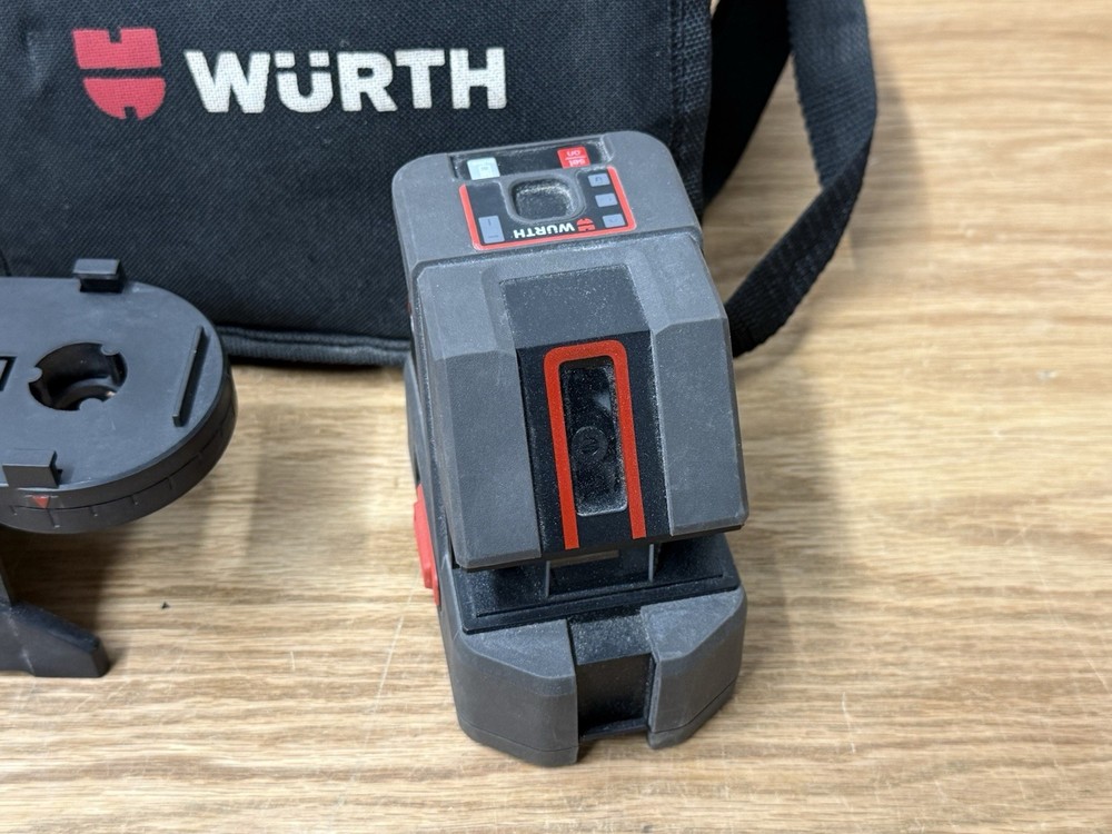 Wurth Cross Line Laser CLL 11 Tested Working With Bag Case