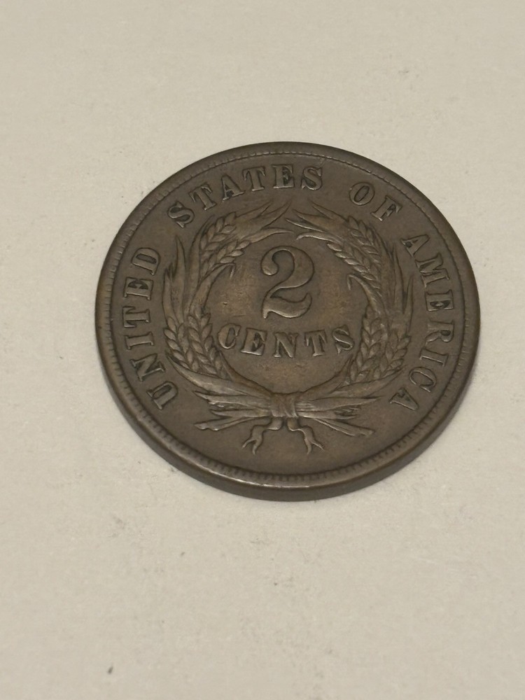 1864 Two 2 Cent Piece CHOICE Very Sharp!!