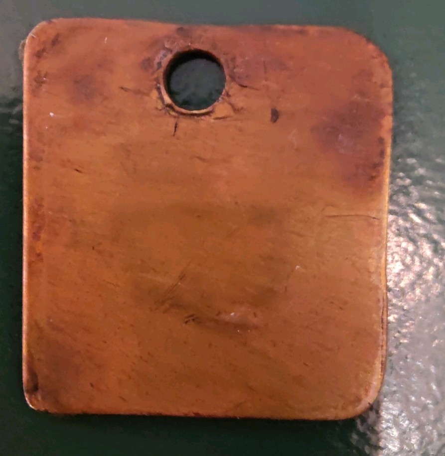 Daw Mill Colliery Pit Check marked NCB Dawn Mill 977