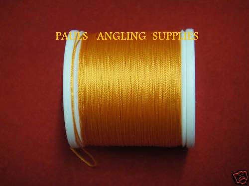 Fishing Rod Whipping Thread  100 yds ORANGE