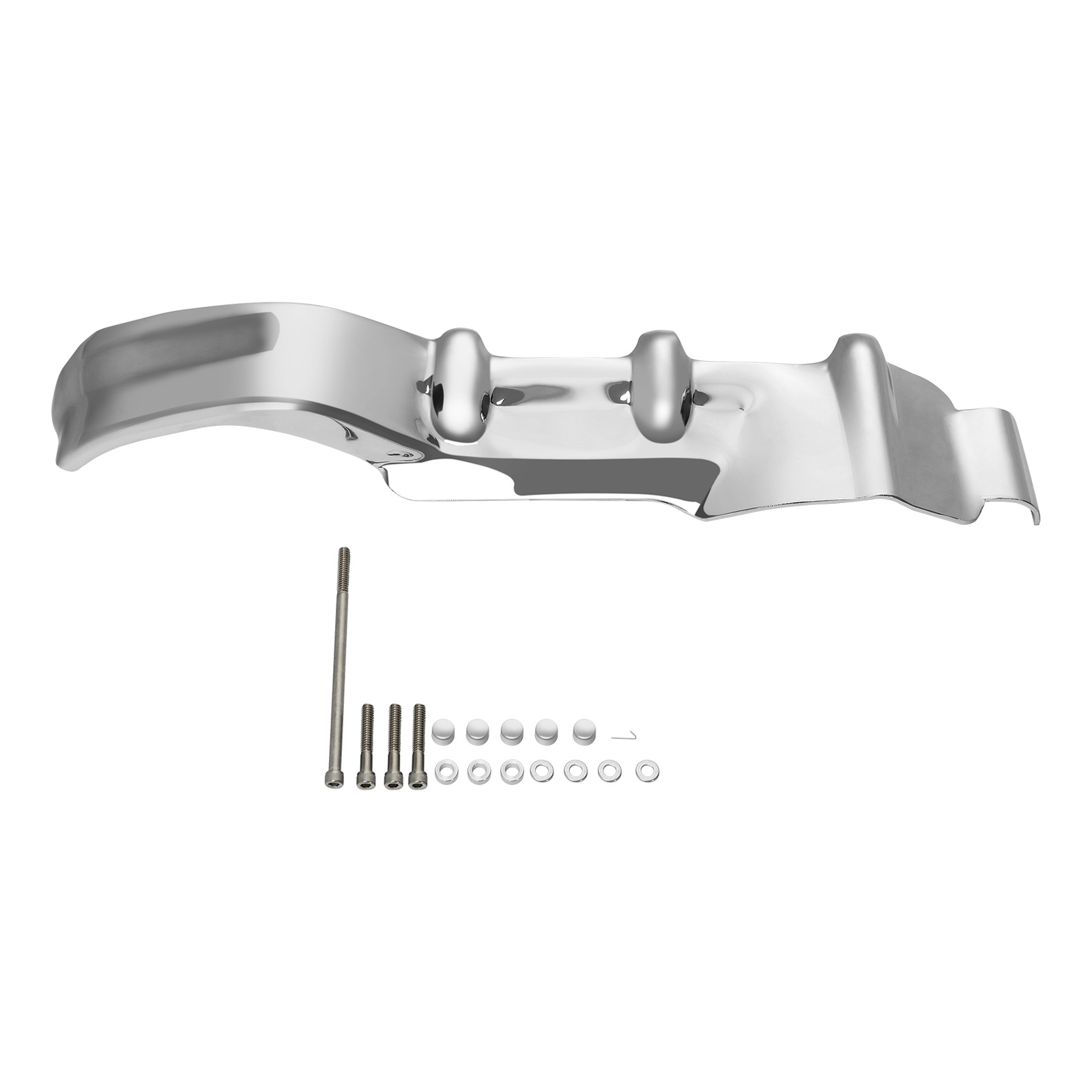 Chrome Inner Primary Covers Trim Fit For Harley Touring Road King Glide 2009-16