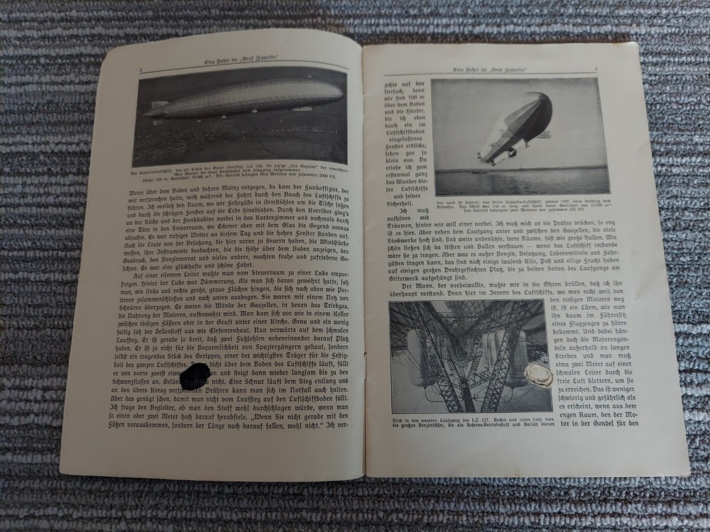 Zeppelin Postal Airmail History Booklets