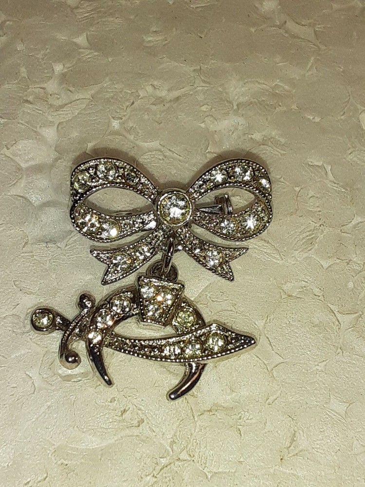 VINTAHE SHRINERS RHINESTONE PIN