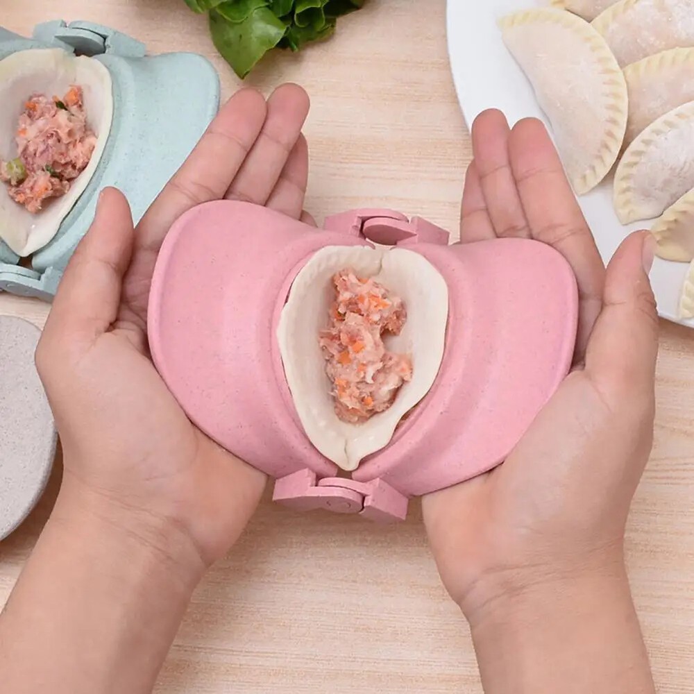 PP Easy to Use Dumpling Maker Labor-Saving for Home Creative Eco-Friendly Dumpli