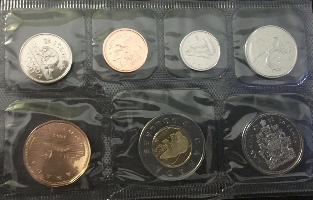 2003 CANADIAN MINT PROOF LIKE UNCIRCULATED SET