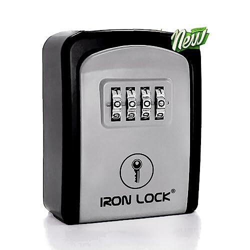 Wall Mount Key Lock Box With 4digit Combination Resettable Code A B Switch And 5