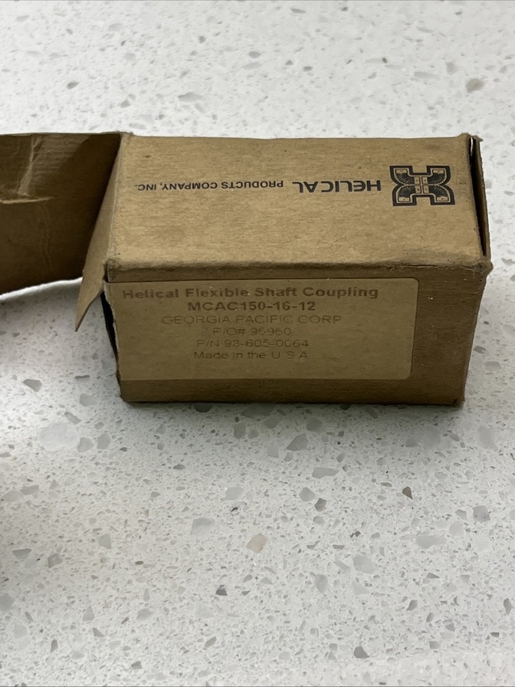 MCAC150-16-12 Helical Flexible Shaft Coupling