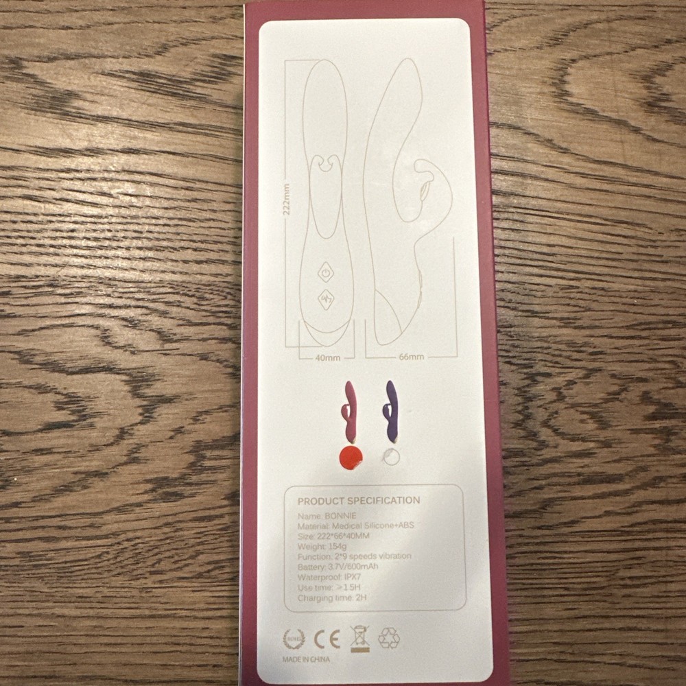 Obsessions Bonnie Rechargeable Silicone Rabbit Vibrator
