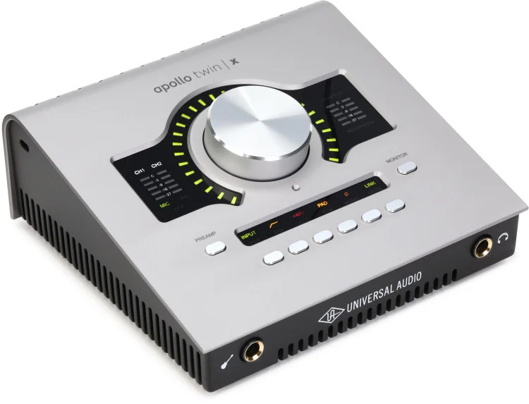 Universal Audio Apollo Twin X QUAD Gen 2 Essentials+ Thunderbolt Audio Interface
