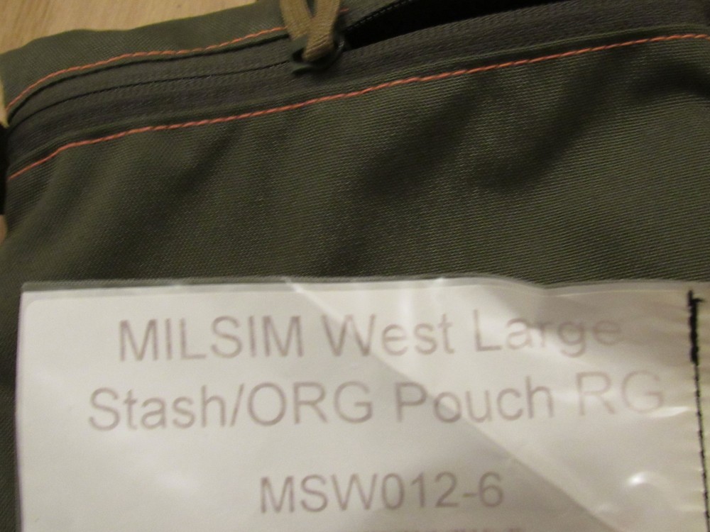 Tactical Tailor MILSIM West Large Stash ORG Pouch Green
