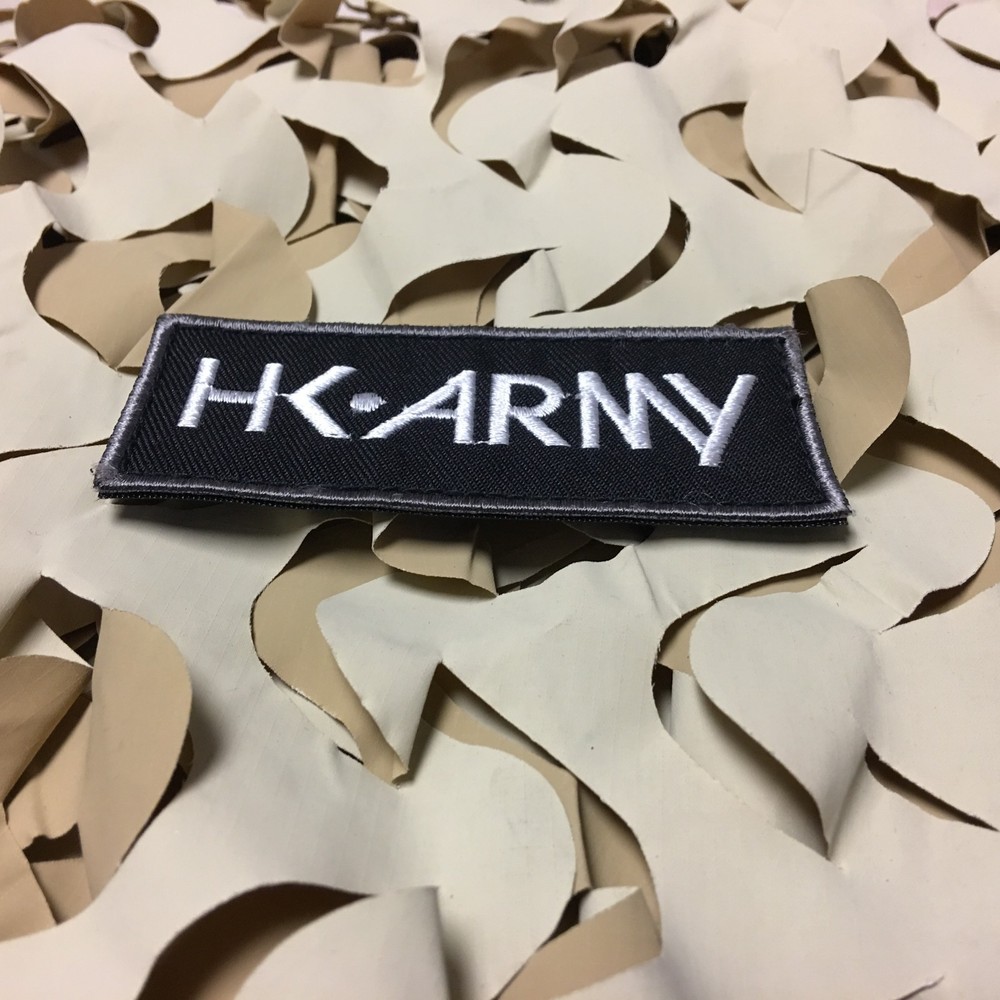 NEW HK Army Paintball Patch - Typeface