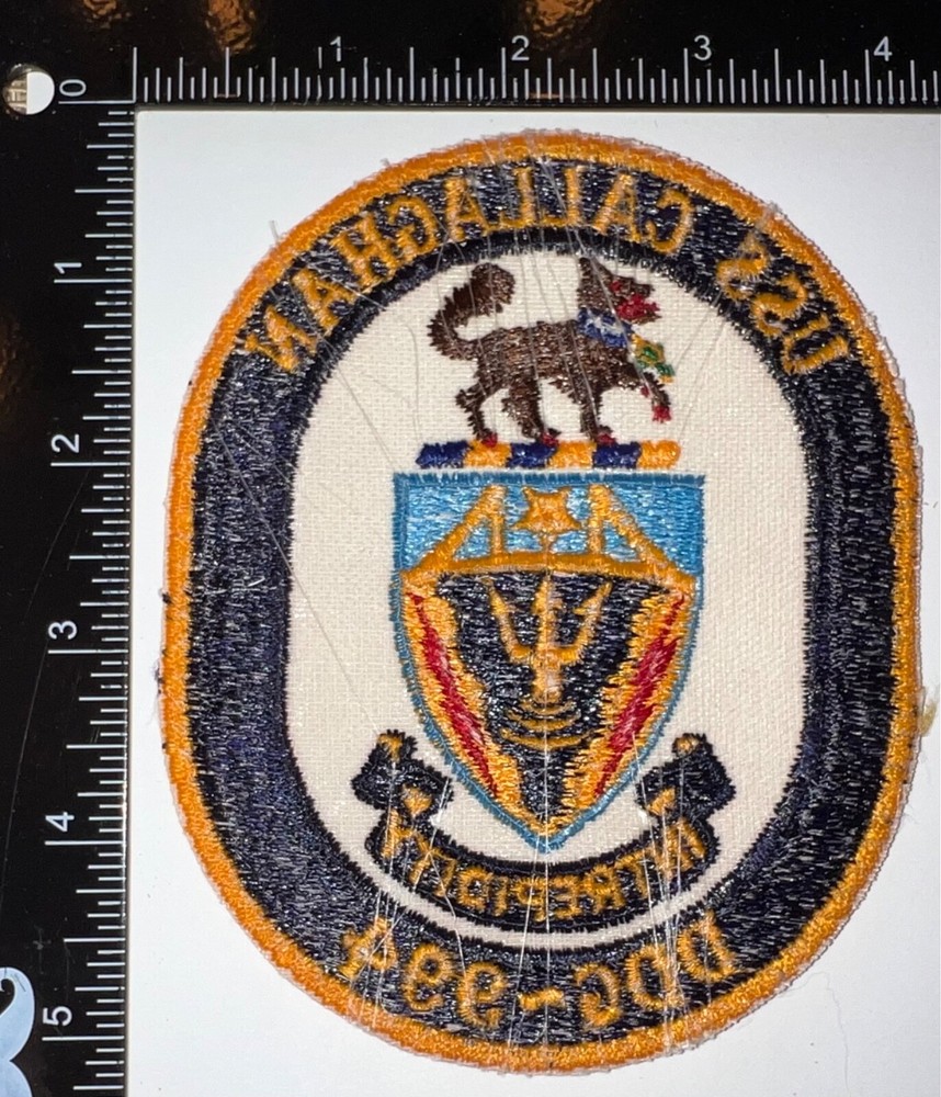 Cold War USN US Navy USS John Callaghan DDG-994 Patch