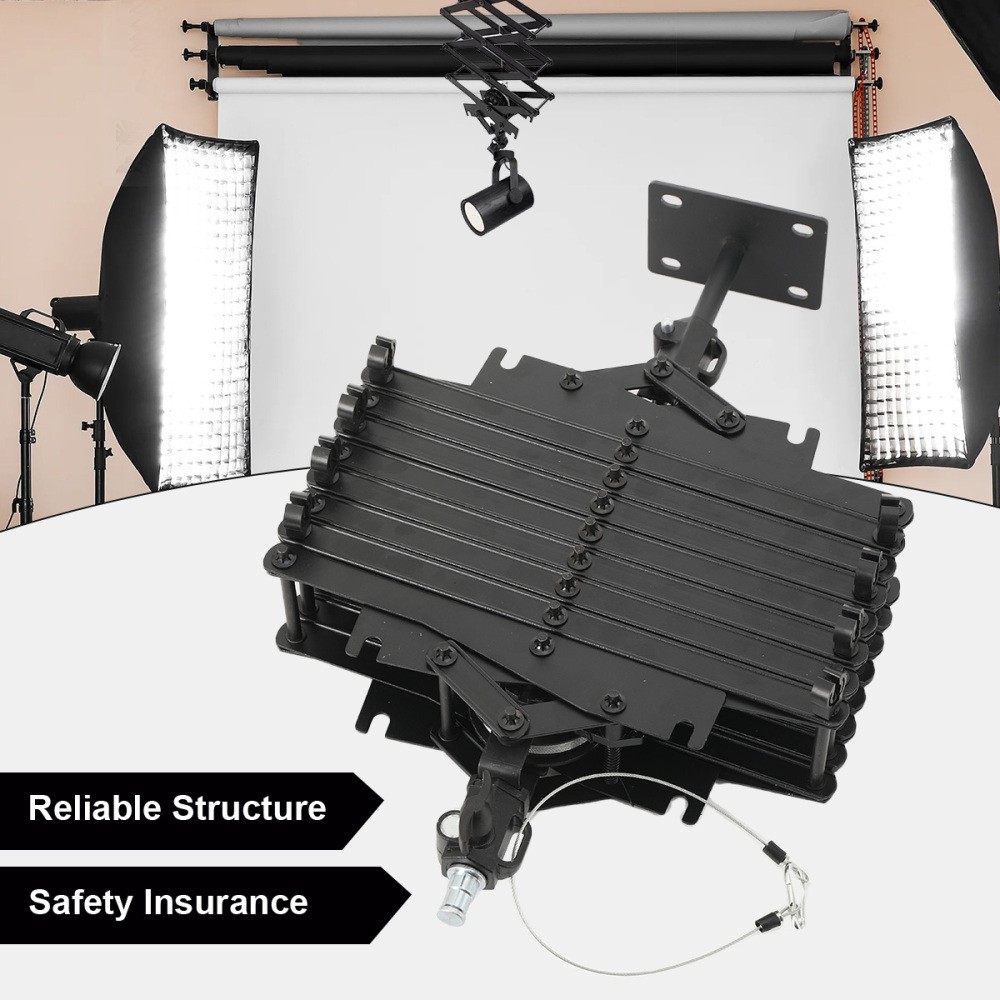 Drop Photography Ceiling Rail Ceiling-Mounted for Studio 10kg Load Bear