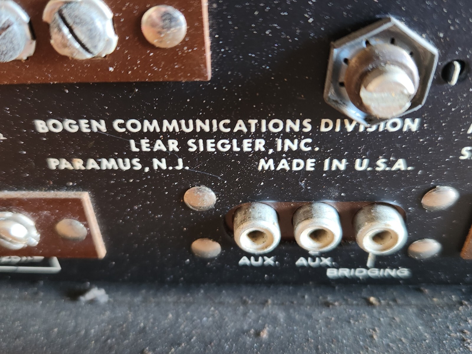 Bogen MTM Transistor Mixer Preamplifier Parts Repair A-86 Vintage USA Untested