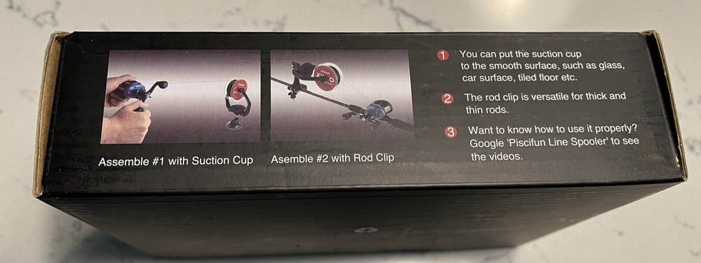 Piscifun Multi-Function Line Spooler Handy Gadget For Loading Reels By Yourself