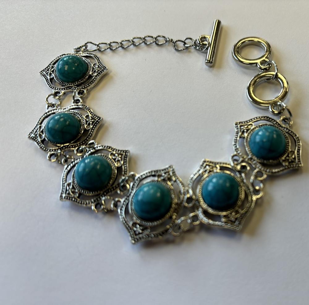 Turquoise Vintage Lord's Eye Bracelet