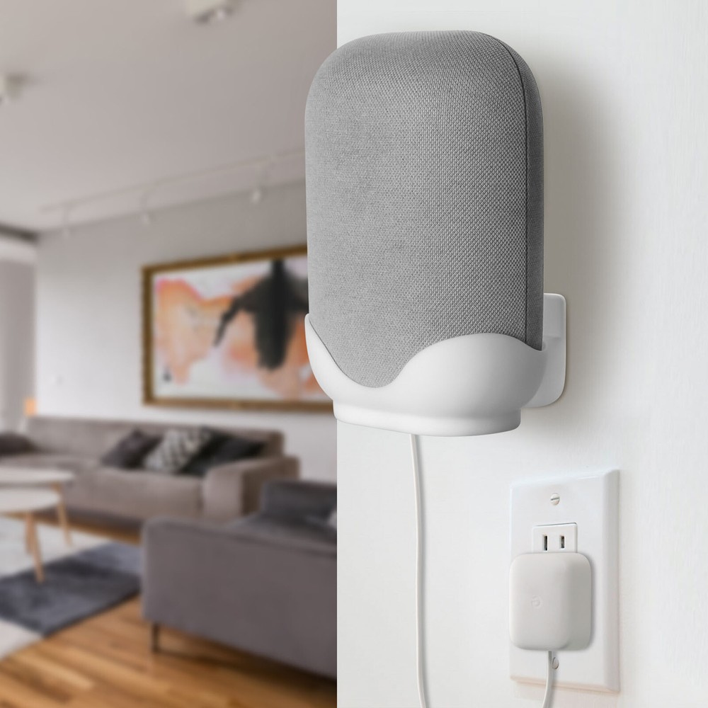Wall Mount Bracket Desktop Holder Stand for Google Nest Audio Smart Speaker Kit
