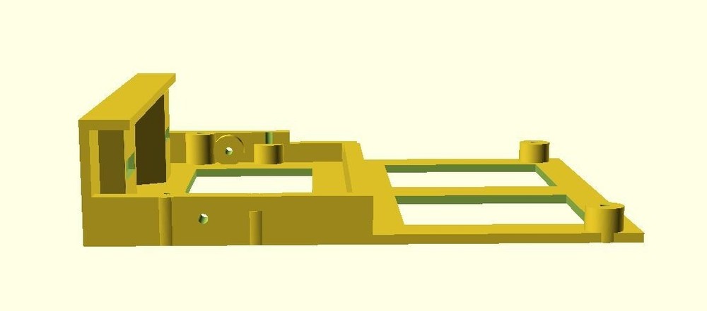 SCSI2SD (v5) Floppy Drive Bay Adaptor (3D Printed)