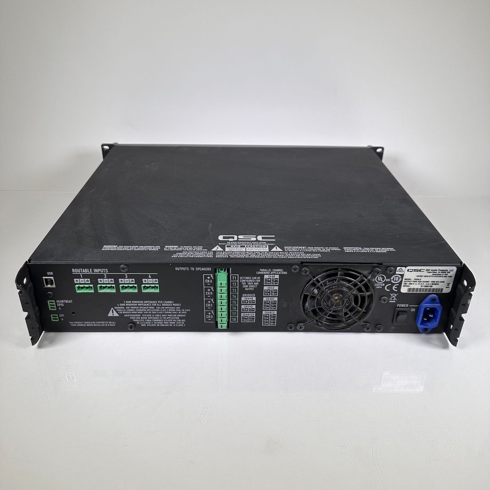 QSC CXD4.5Q 4-Channel Network Amplifier