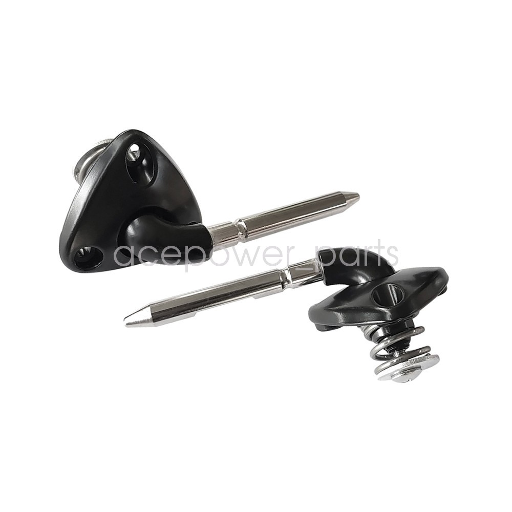 For 1993-2002 Camaro Firebird Sun Visor Left & Right Mounting Brackets Pair