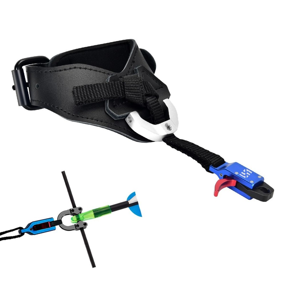 Adjustable Bow Release Aid for Compound Bows  Archery Wristband Accessory