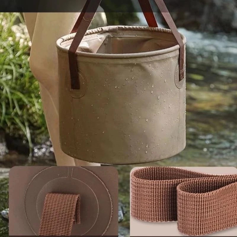 5 Gallon Portable Collapsible Bucket with Temperature Resistance Multi-Purpose