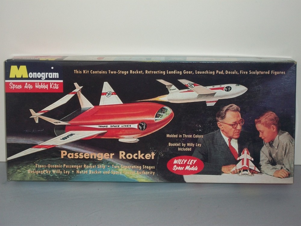 Monogram 1/192 Scale Passenger Rocket
