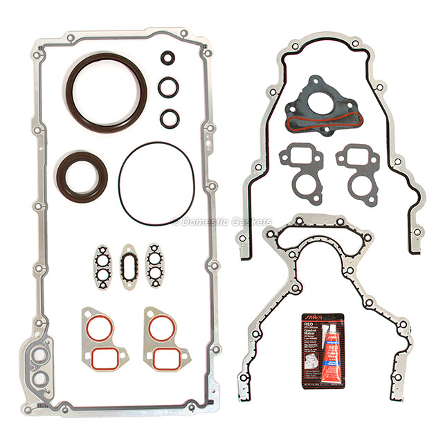 Full Gasket Set Fit 07-14 Cadillac Chevrolet Sierra 1500 GMC Yukon 6.0 6.2 VIN Y