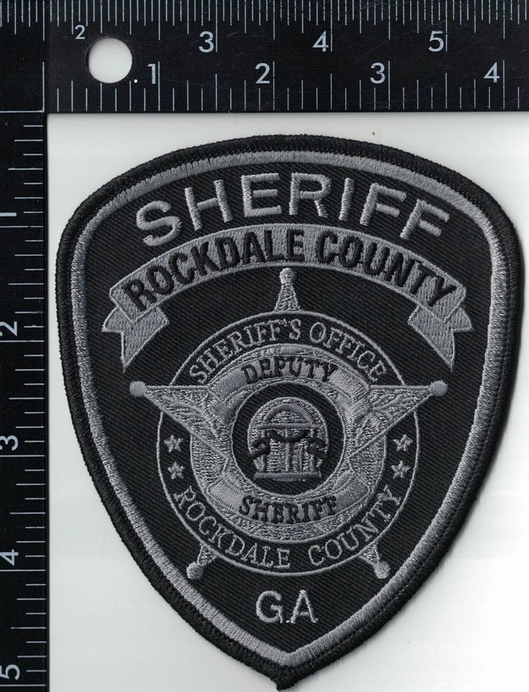 Rockdale subd.  Police Patch  GA Georgia