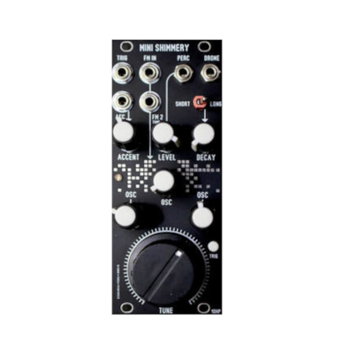 Blue Lantern Mini Shimmery MK2 Cymbal Percussion Generator Eurorack Synth Module