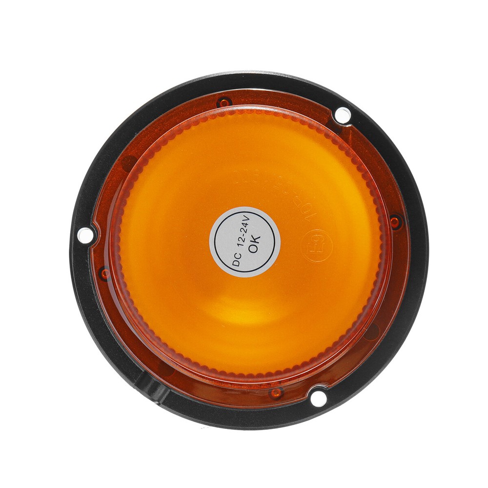 Amber 18LED Strobe Light Rooftop Flash Beacon Emergency Warning Lamp 12V-24V