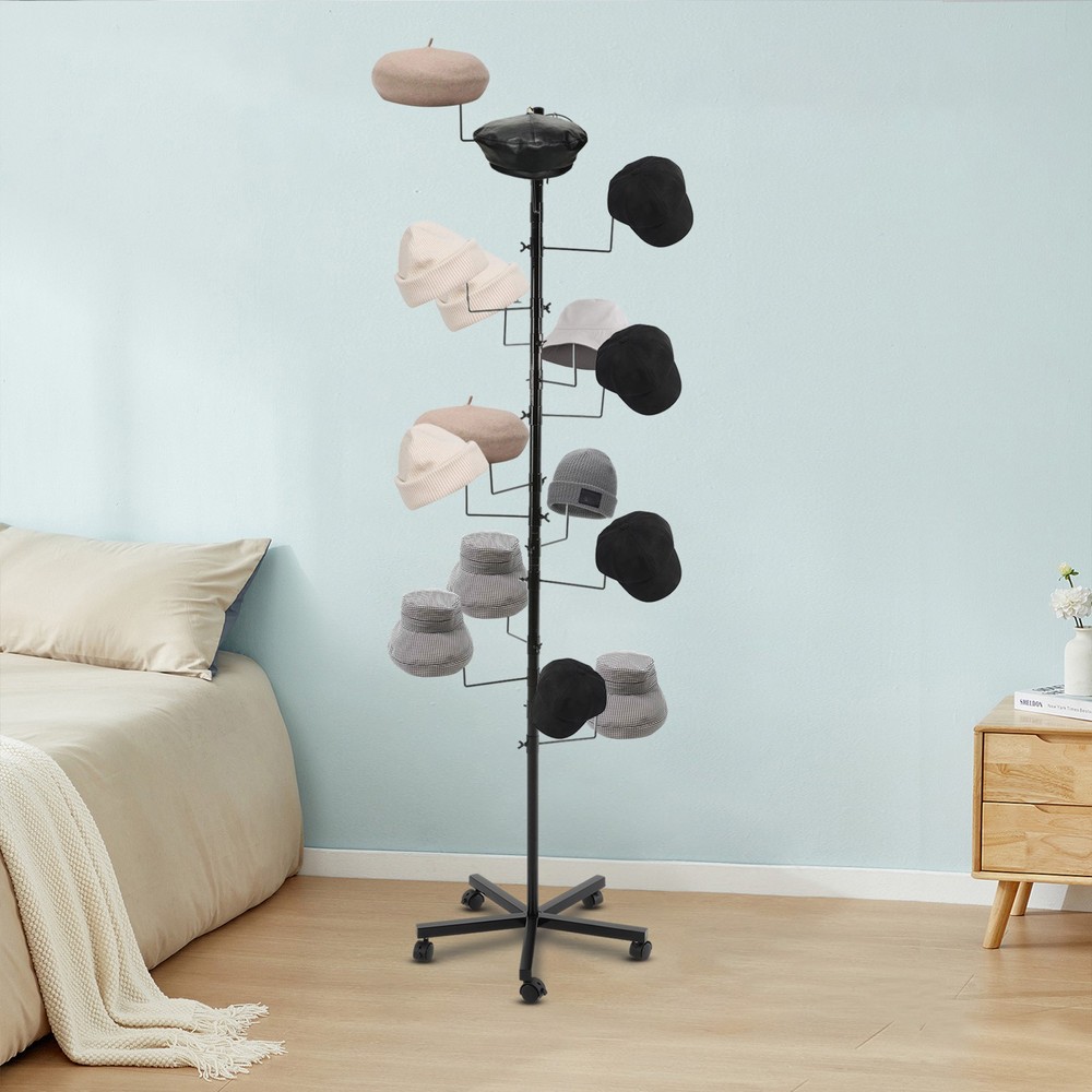 Freestanding Hat Rack, Hat Display Rack, Hat Display Stand for Home Store