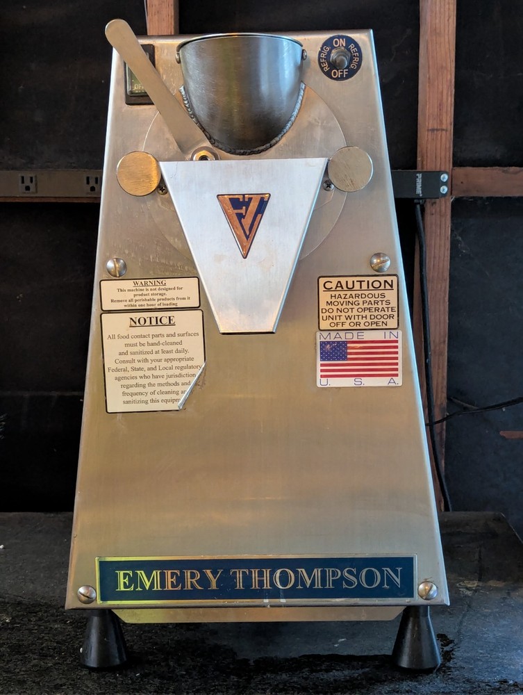 Emery Thompson CB-200 Batch Freezer - used, working perfectly, with extras