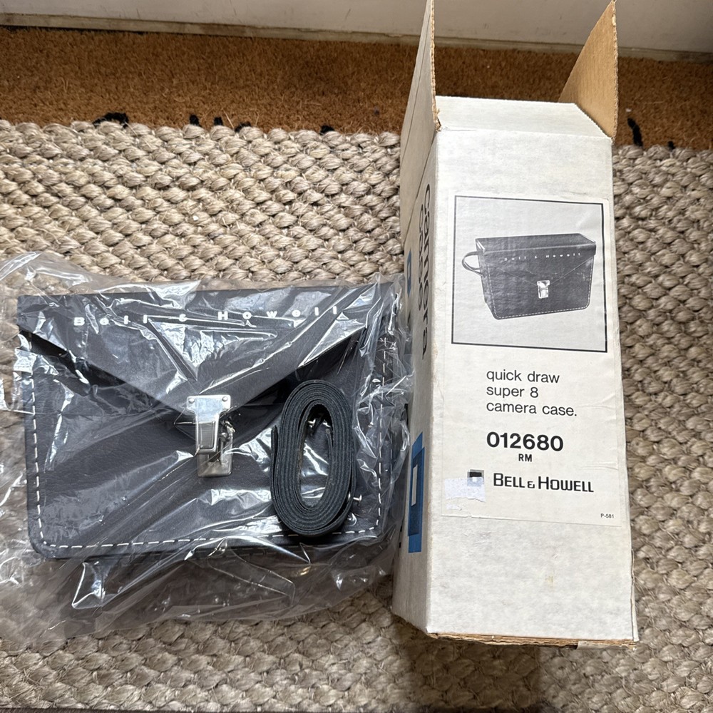 Bell & Howell Quick Draw Super 8 Camera Case Model 012680 - New