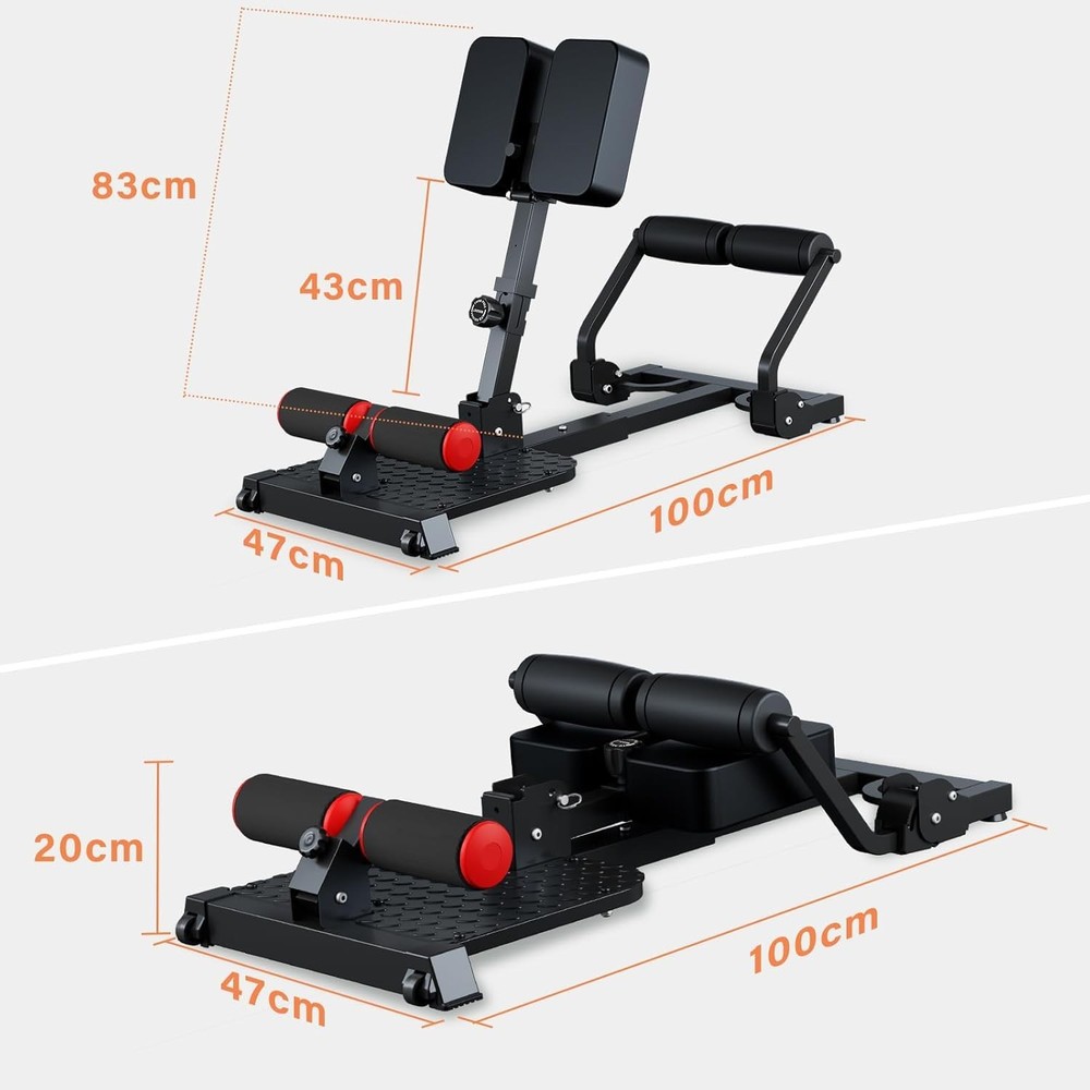 Squat Machine, Sissy Squat Machine Home for Deep Sissy Squats, Ab Workout Equ...