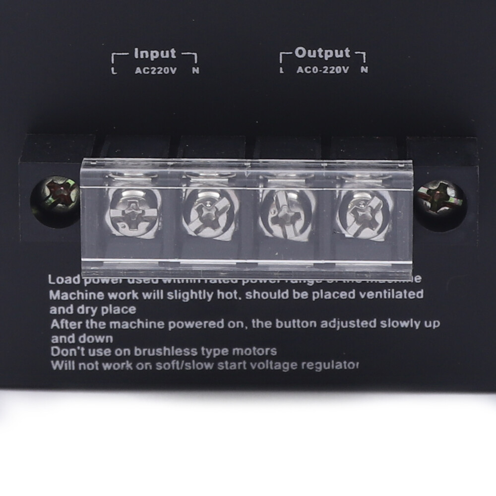 10000W Variable Voltage Regulator Dimmer Motor Speed Controller AC 110V SCR New