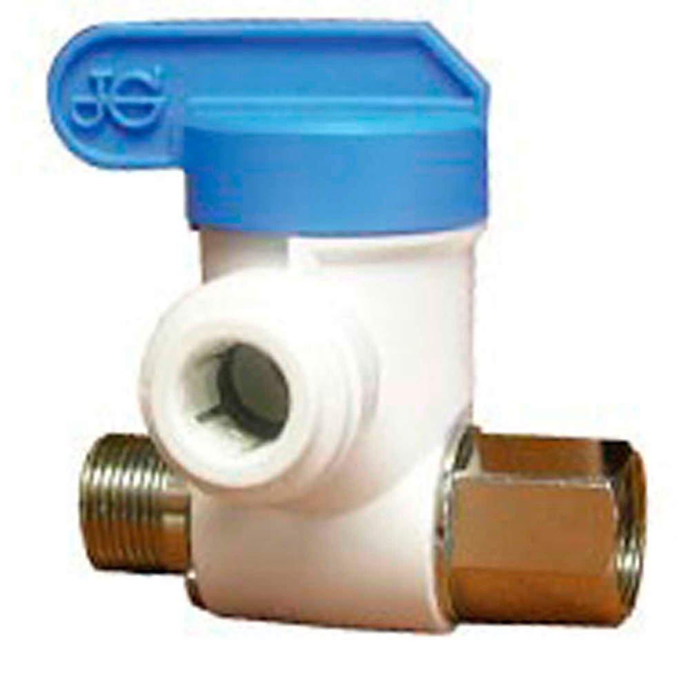 3/8'' Polypropylene Angle Stop Push-Fit Adapter Valve