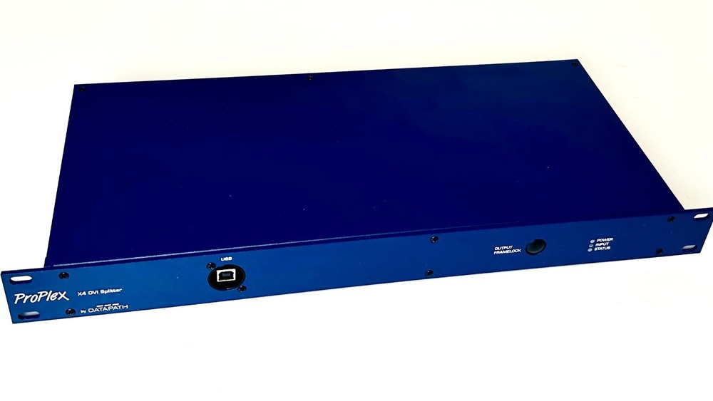 ProPlex x4 DVI Splitter 4 way 1U Rackmount